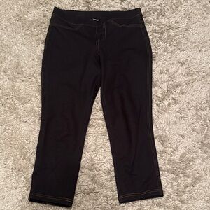 Dark blue Jean Cropped Pants